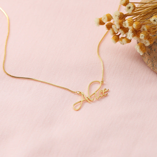 S925 Personalisierte Halskette