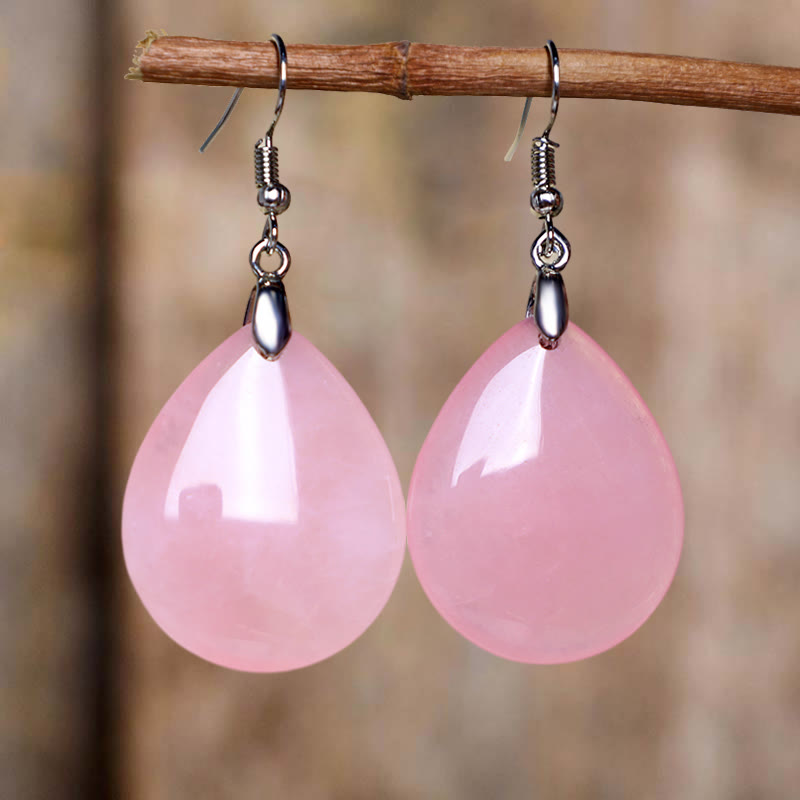 Carmiora natürliche Aventurin baumelnde heilende Tropfenohrringe