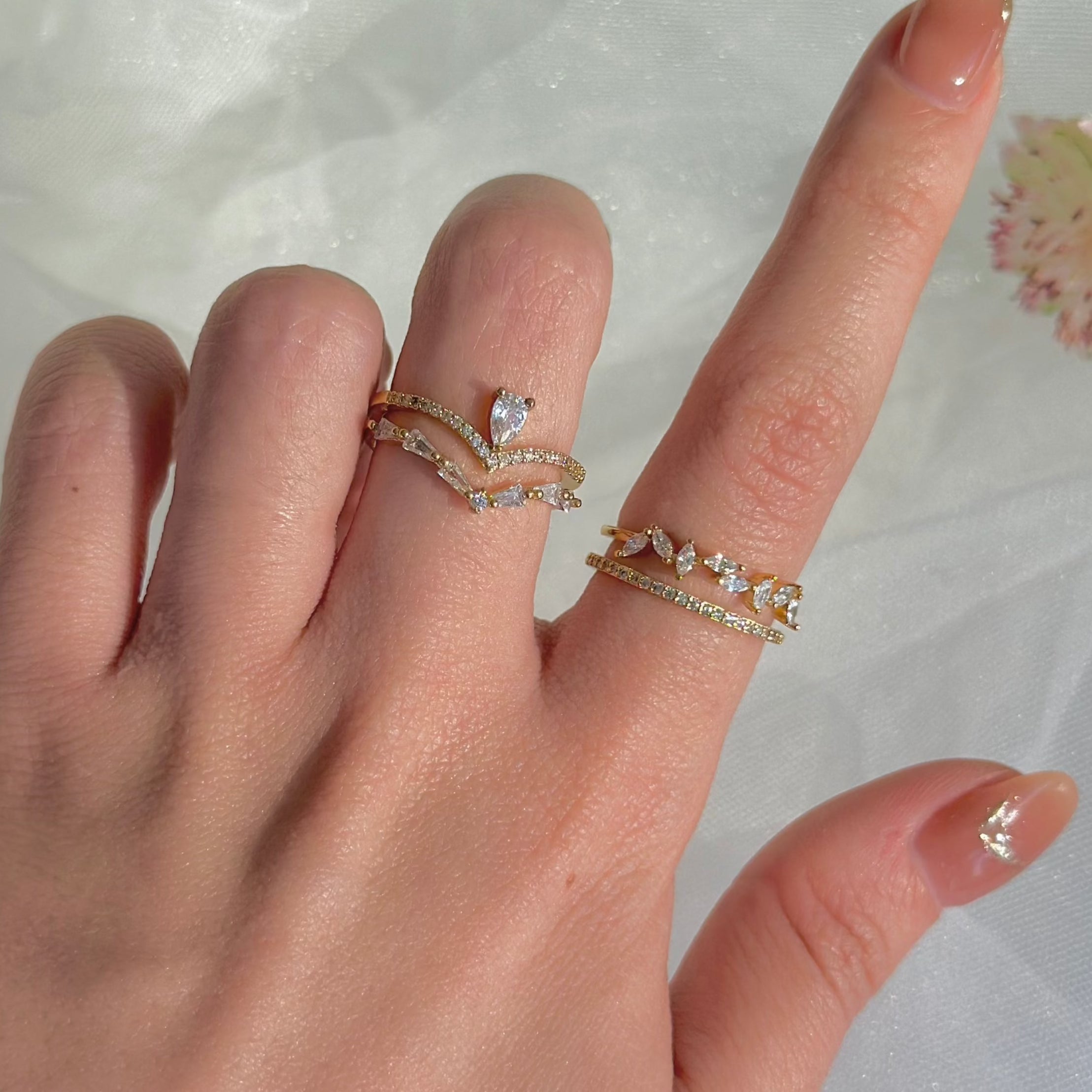 Barockes Ringset - Lucille