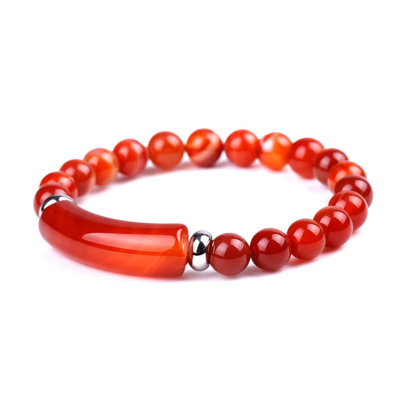 Handgefertigtes Carmiora-Heilarmband aus natürlichen Edelsteinen