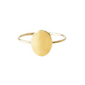 Ovaler Ring
