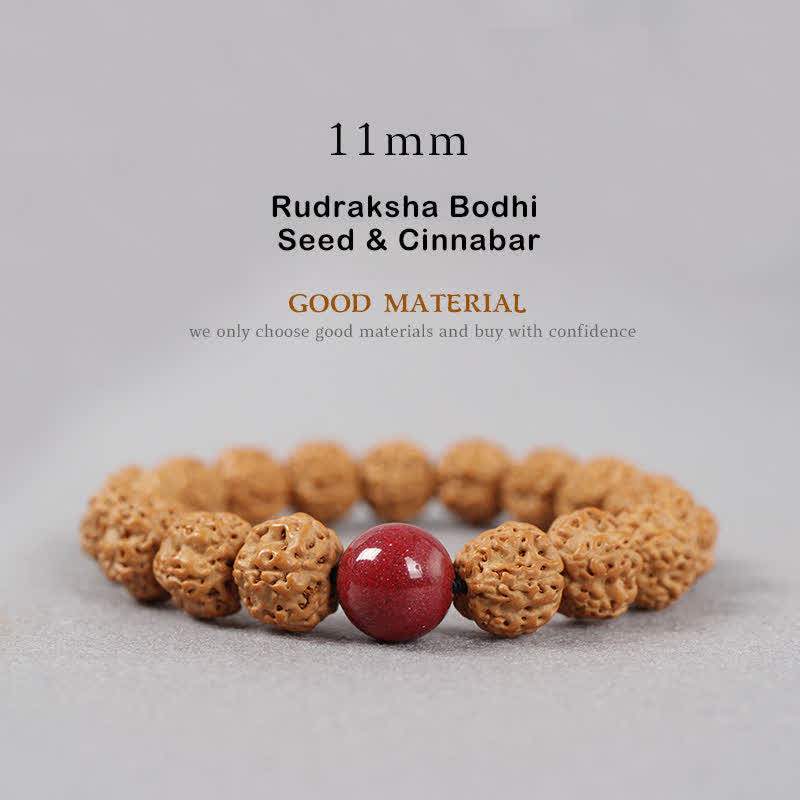 Carmiora Tibet Rudraksha Bodhi Seed Dzi Bead Bernstein Türkis Reichtum Armband