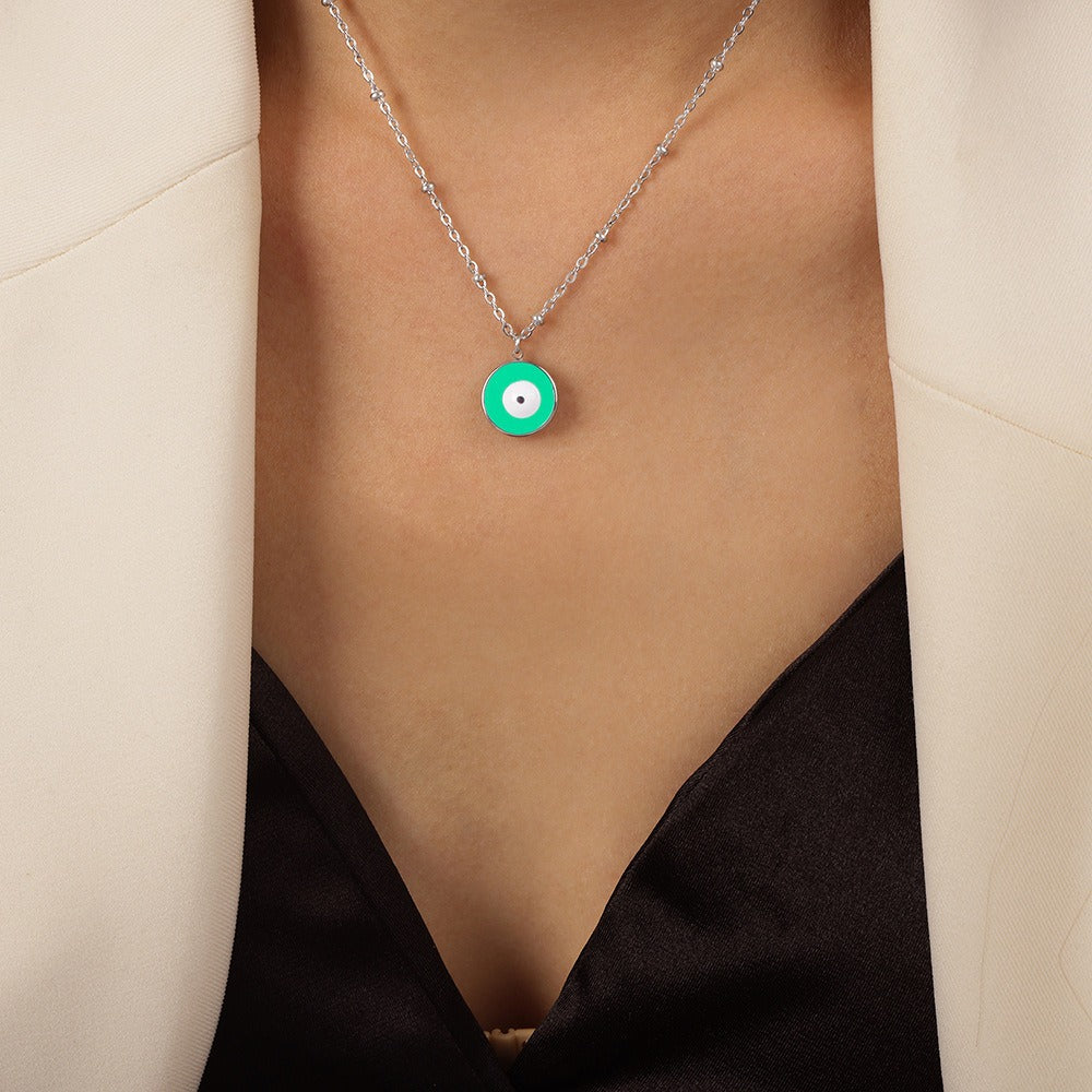 18 Karat Gold Vintage Böses Auge