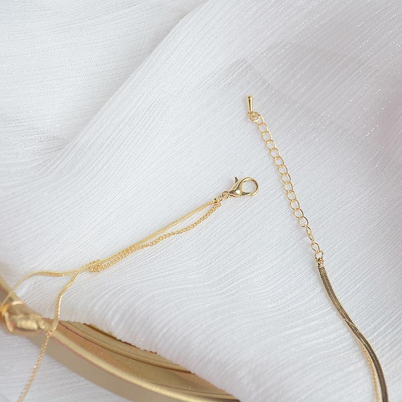 9 bis 5 Doppelstrang-Halskette