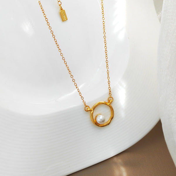 Perle in einem Kreis