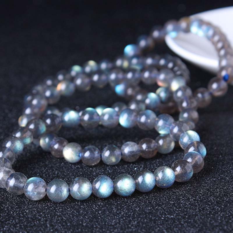 Carmiora Armband mit natürlichen Mondstein-Heilperlen