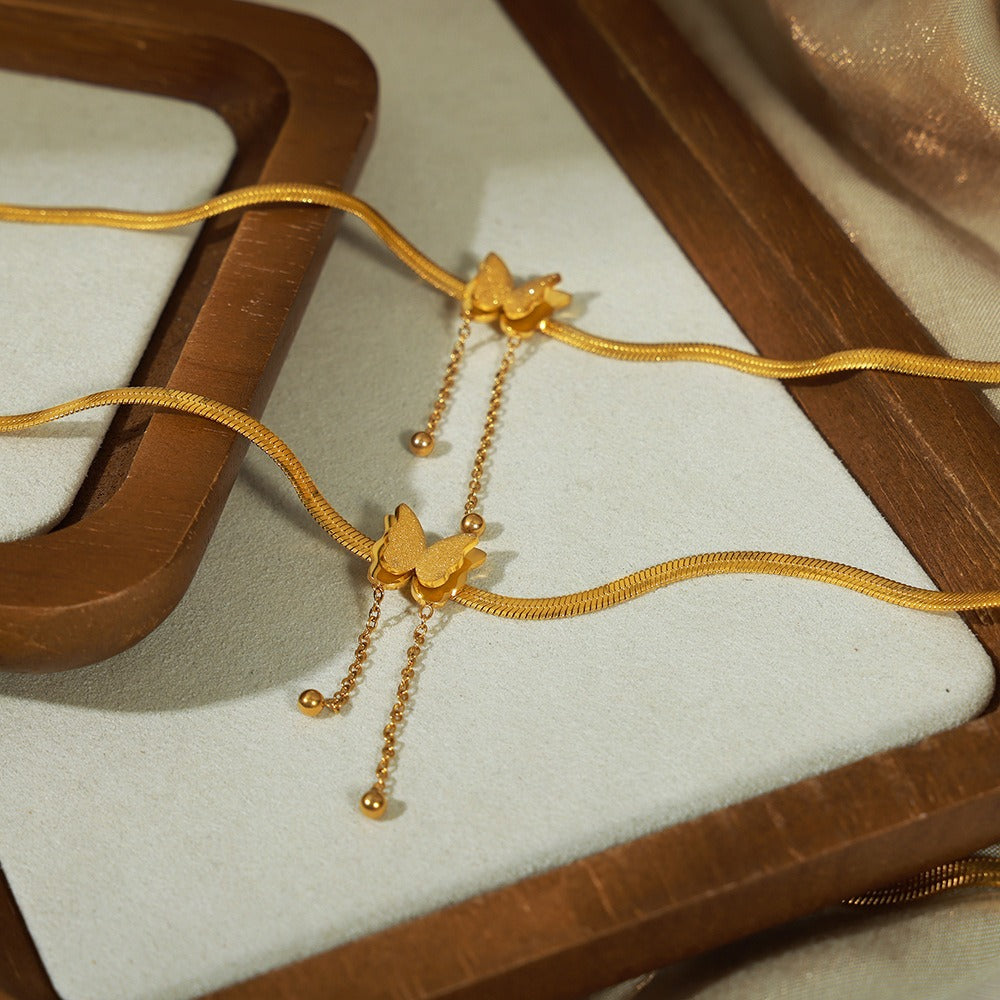 Schmetterling Fußkette