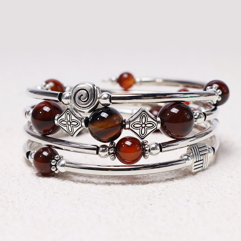 Carmiora Tibetisches Türkis-Balance-Armband