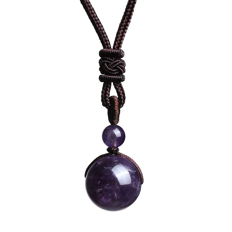 Carmiora tibetisches Tigerauge-Armband-Halsketten-Set