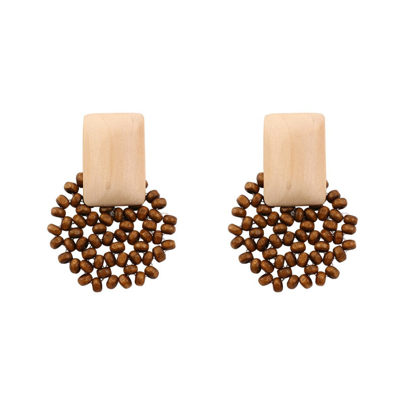 Tropical Vibe – Handgemachte Statement-Ohrring-Kollektion aus Rattan und Holz