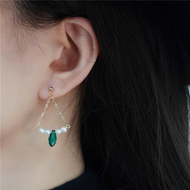 Barock Ohrringe - Efeu