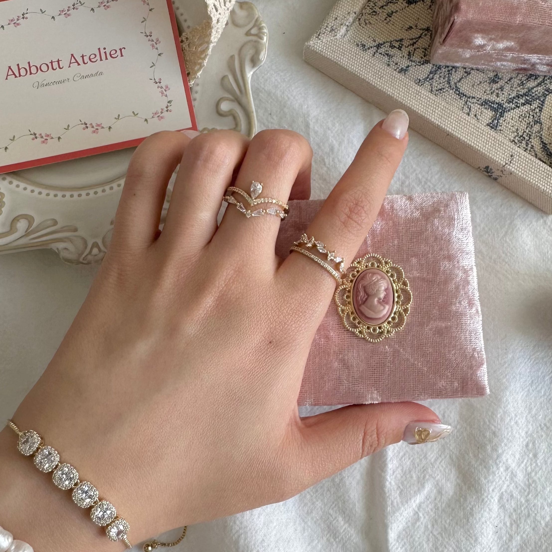 Barockes Ringset - Lucille