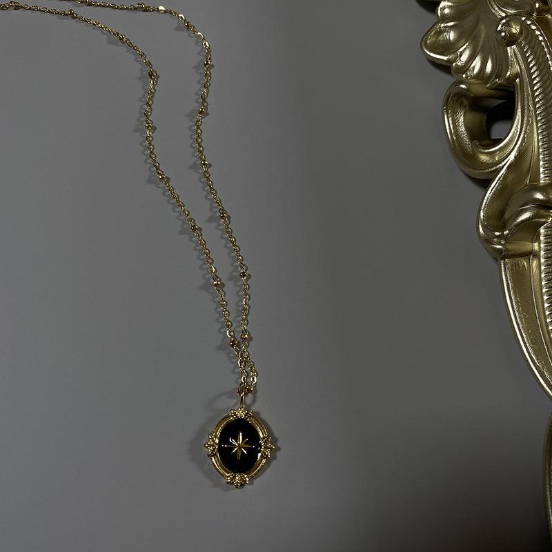 Vintage Polaris Halskette (massives Silber)