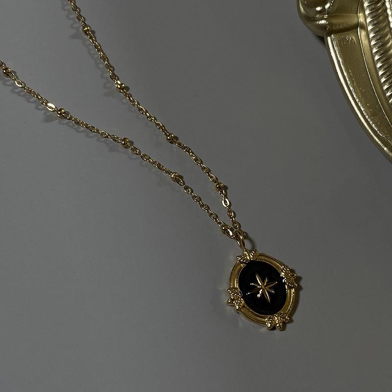 Vintage Polaris Halskette (massives Silber)