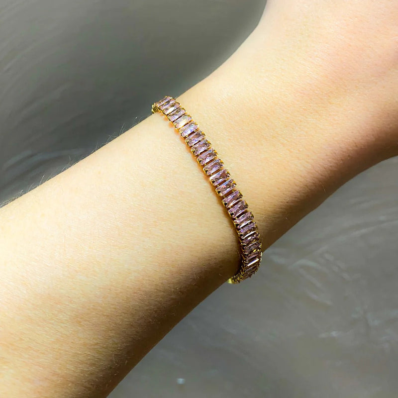 Buntes Zirkonia Armband