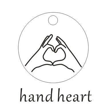 ASL Gebärdensprache Handgeste gestempelte Halskette