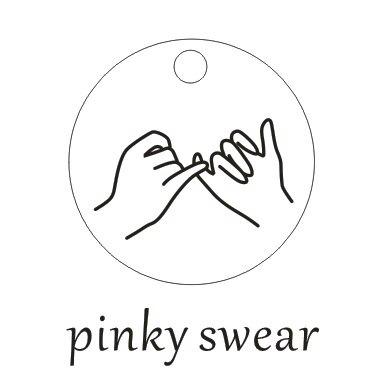 ASL Gebärdensprache Handgeste gestempelte Halskette