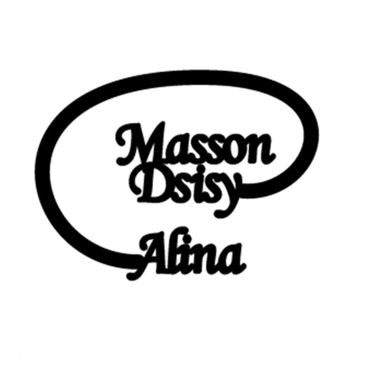 Verstellbarer und stapelbarer personalisierter Namensring