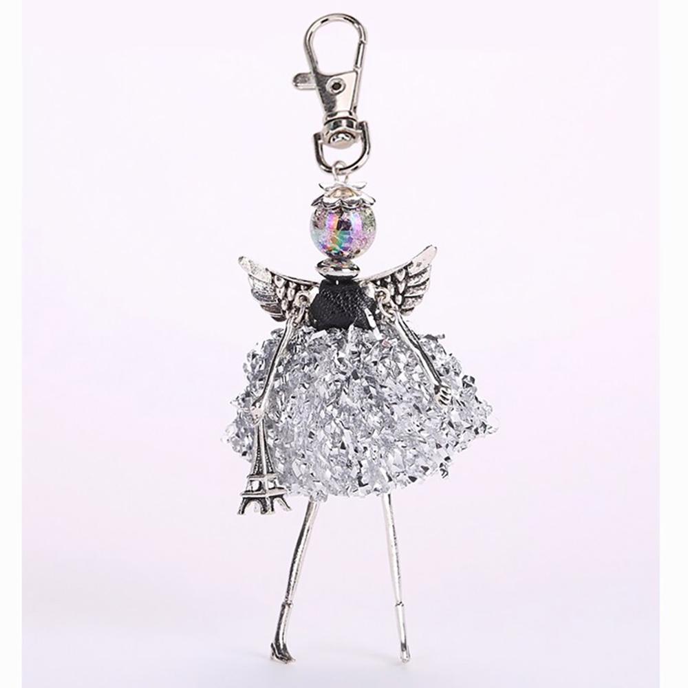 Entzückender handgemachter Puppen-Schlüsselanhänger