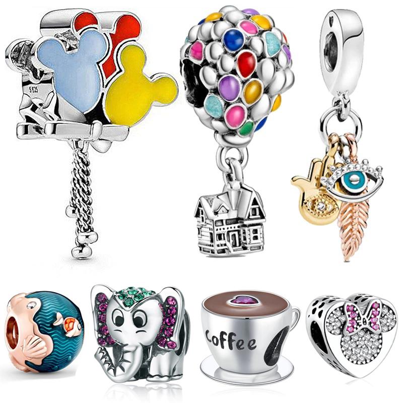 Entzückende Charm-Perlen aus Sterlingsilber.