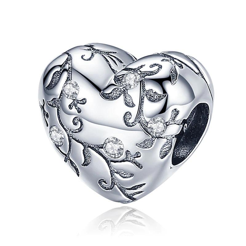 Entzückende Charm-Perlen aus Sterlingsilber.