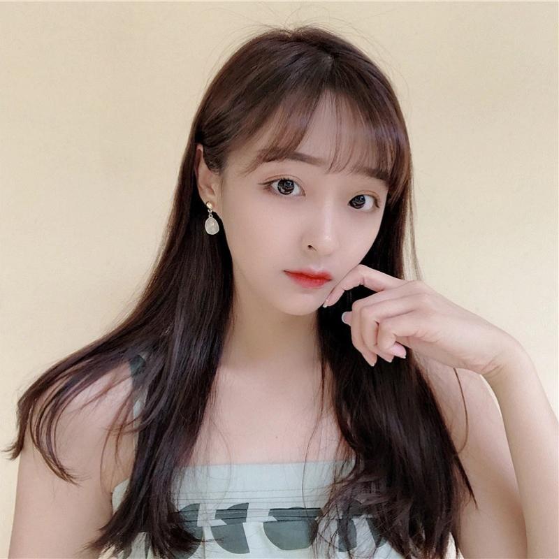 Asymmetrische, unregelmäßige Perlen-Ohrclips