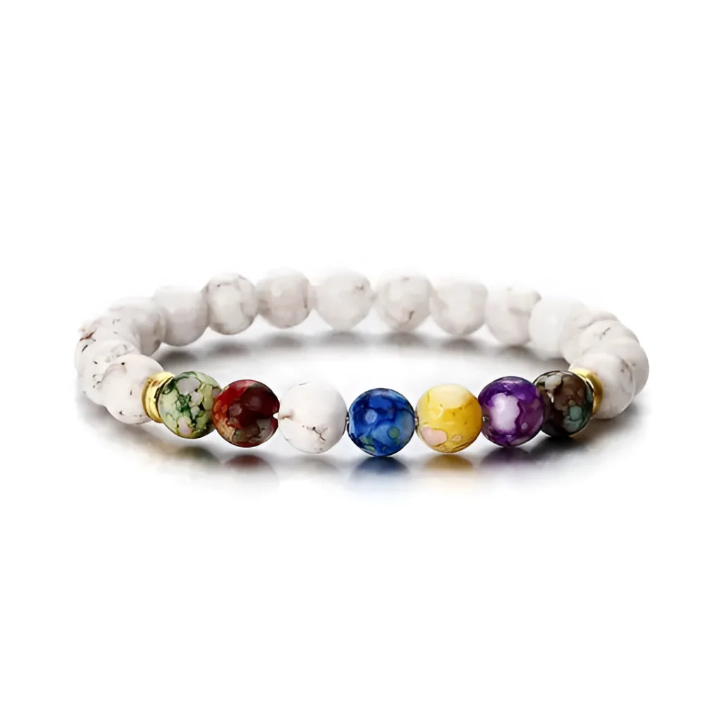 7 Chakra-Heilarmband – Meditationsperlen, mit Reiki angereichertes Energiegleichgewicht