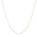 Perlenkette aus 925er Sterlingsilber – hypoallergene, zarte Kette