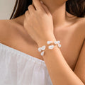 Barocke Perlenkette - Einzigartiger Kpop Brautschmuck
