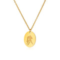 Personalisierte goldene Sternzeichen-Halskette – personalisiertes Astrologie-Anhänger-Geschenk