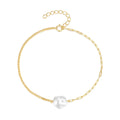 Goldenes Perlenarmband – Minimalistischer Schmuck für Frauen