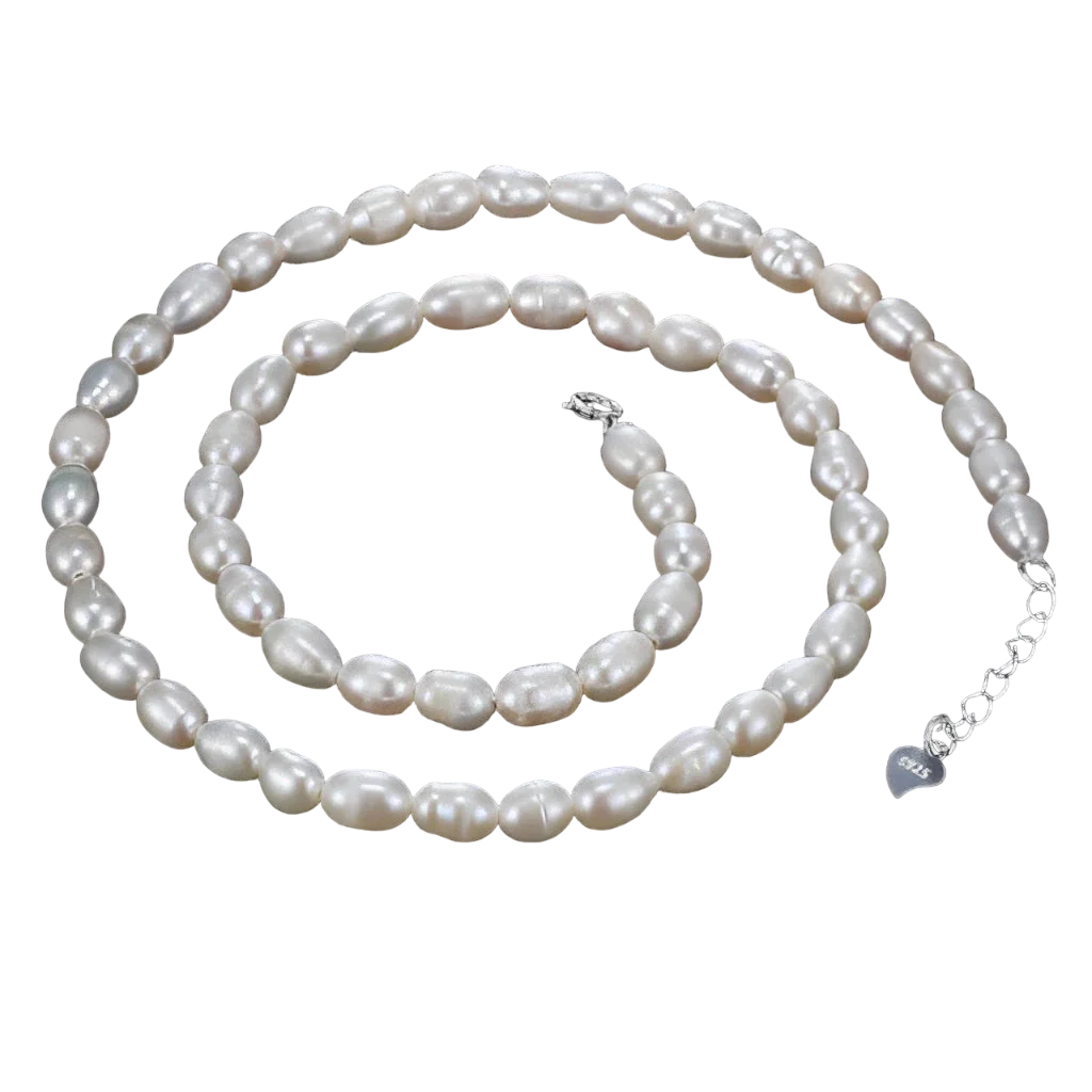 Elegante Perlenkette - Minimalistischer Brautschmuck