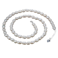 Elegante Perlenkette - Minimalistischer Brautschmuck