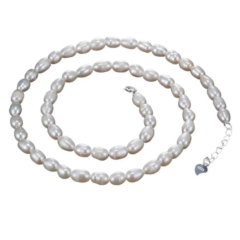 Elegante Perlenkette - Minimalistischer Brautschmuck