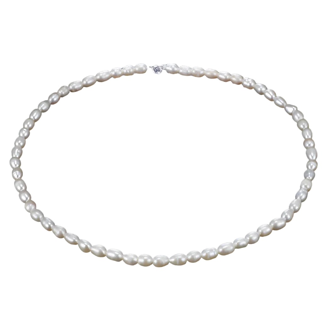 Elegante Perlenkette - Minimalistischer Brautschmuck