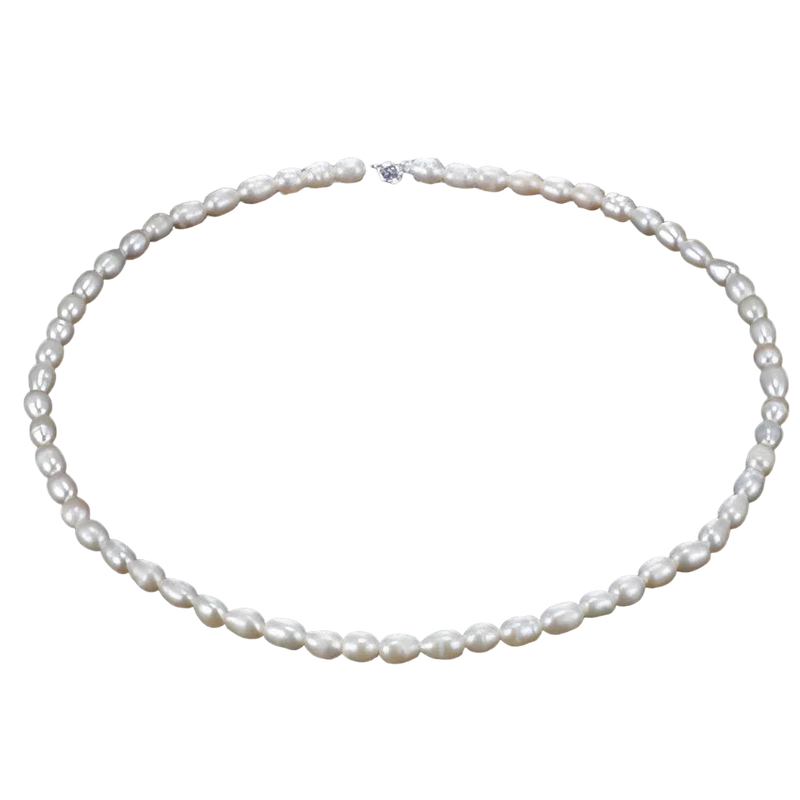 Elegante Perlenkette - Minimalistischer Brautschmuck