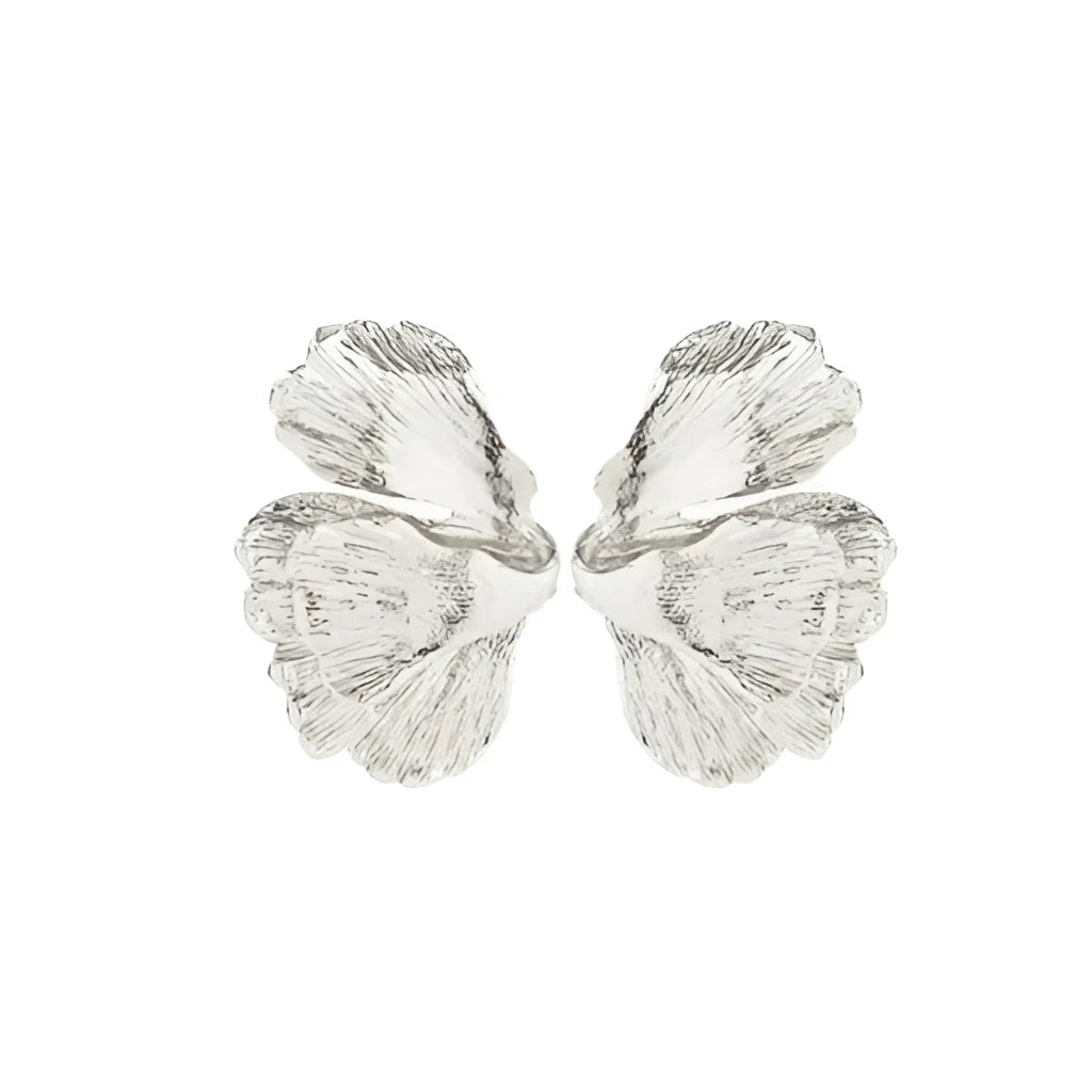 Goldene Ginkgoblatt-Ohrringe – Von der Natur inspirierter eleganter botanischer Schmuck