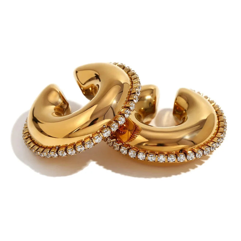 Hypoallergene Creolen zum Anklipsen – bequem und stilvoll