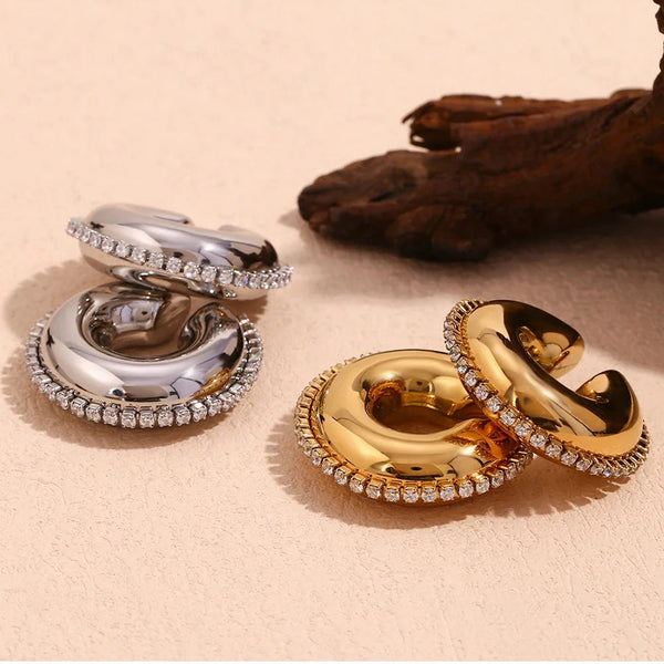 Hypoallergene Creolen zum Anklipsen – bequem und stilvoll