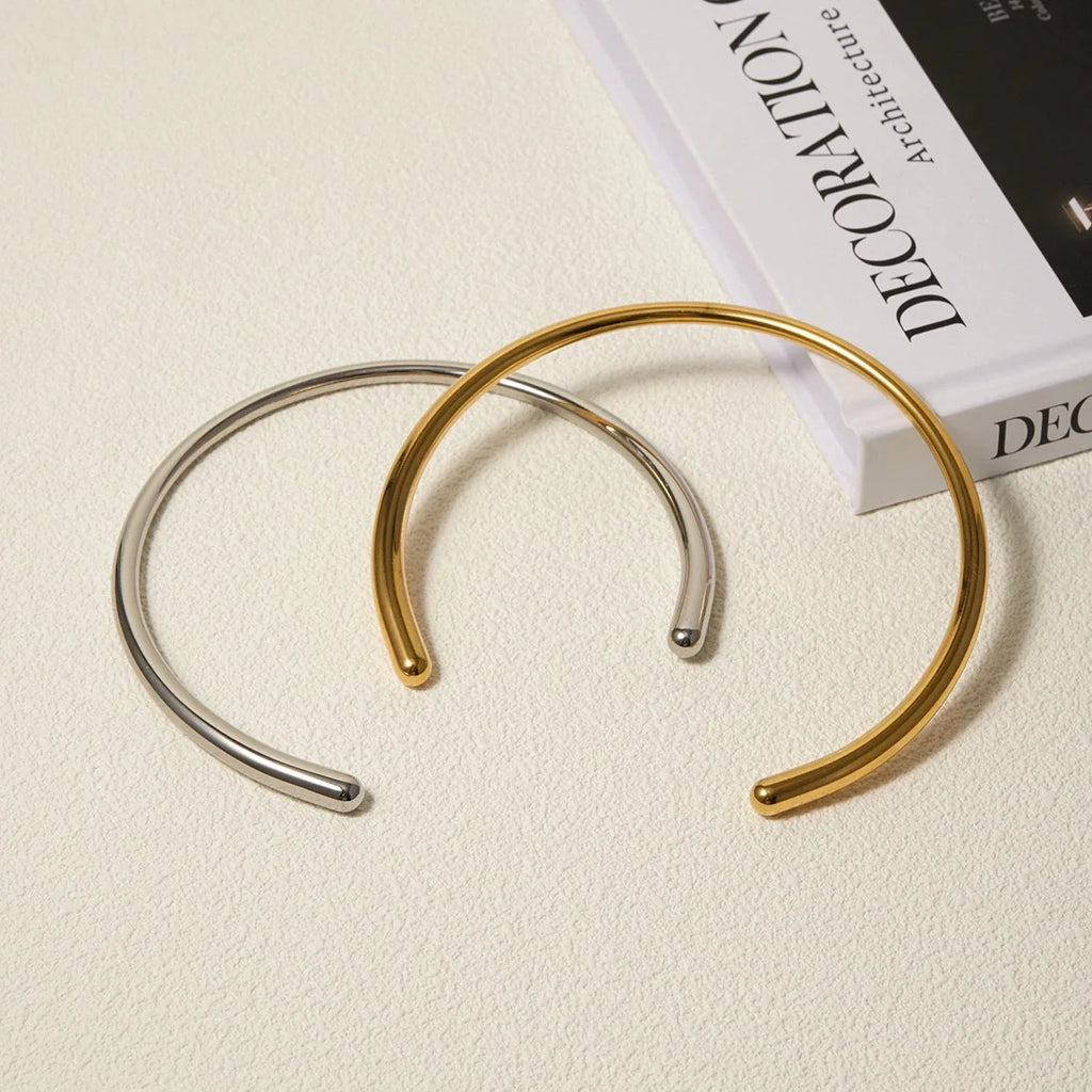 Minimalistische Halskette - elegant, verstellbar, schlicht und modern