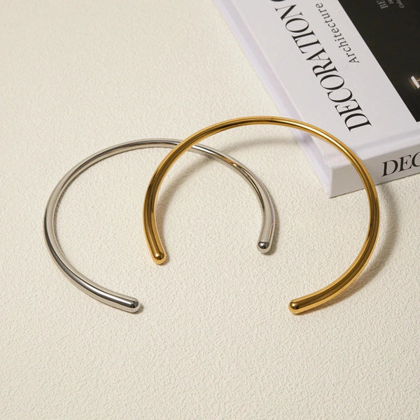 Minimalistische Halskette - elegant, verstellbar, schlicht und modern