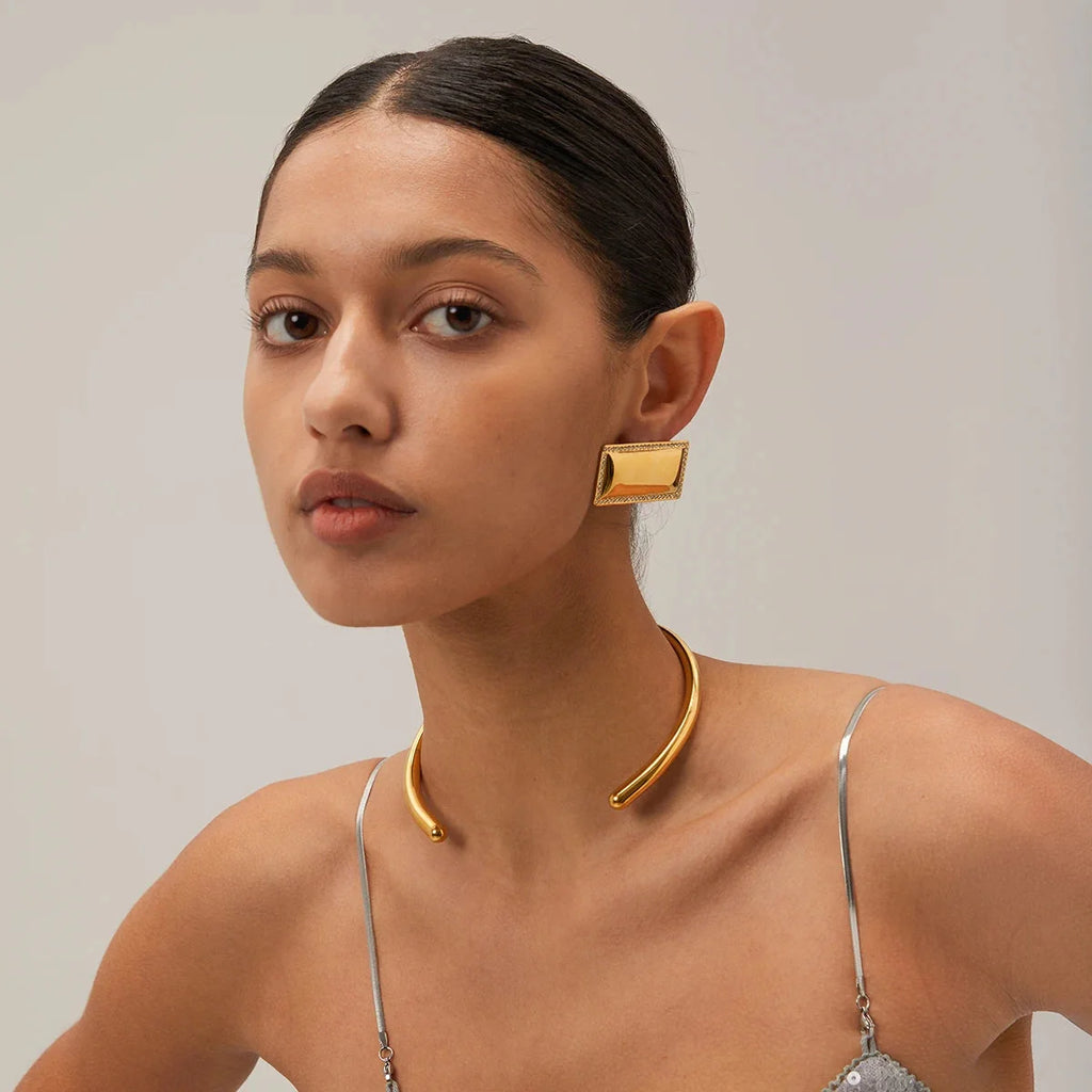 Minimalistische Halskette - elegant, verstellbar, schlicht und modern