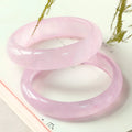 Armreif aus rosa Jade – zarter, durchscheinender Jadeschmuck
