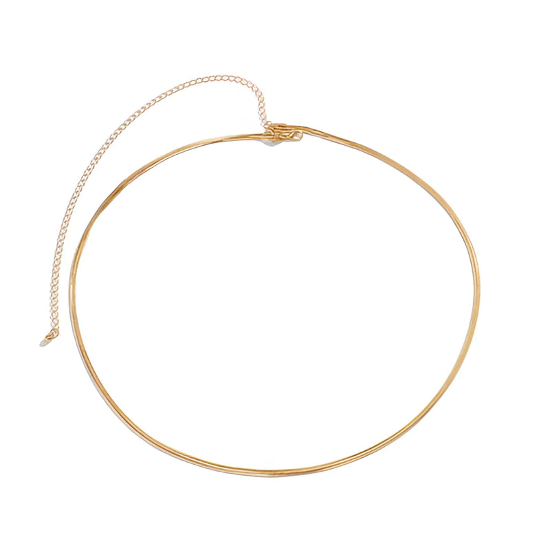 Taillenkette - Minimalistische und zarte Bauchkette in Gold und Silber