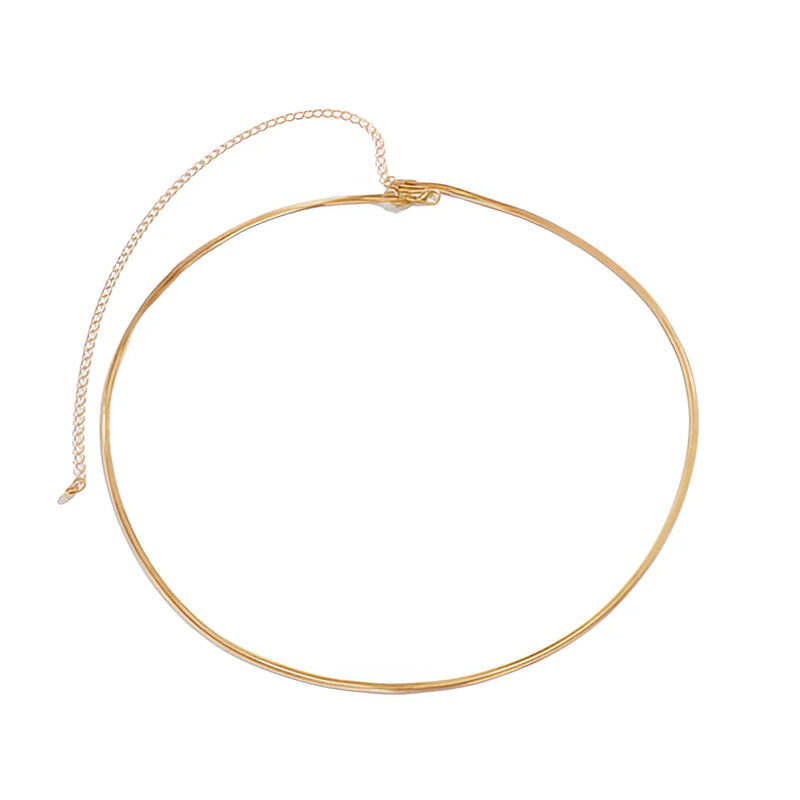 Taillenkette - Minimalistische und zarte Bauchkette in Gold und Silber