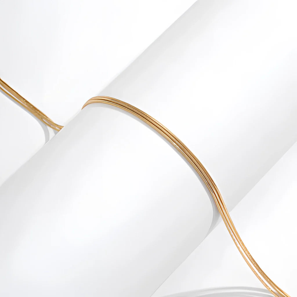 Taillenkette - Minimalistische und zarte Bauchkette in Gold und Silber