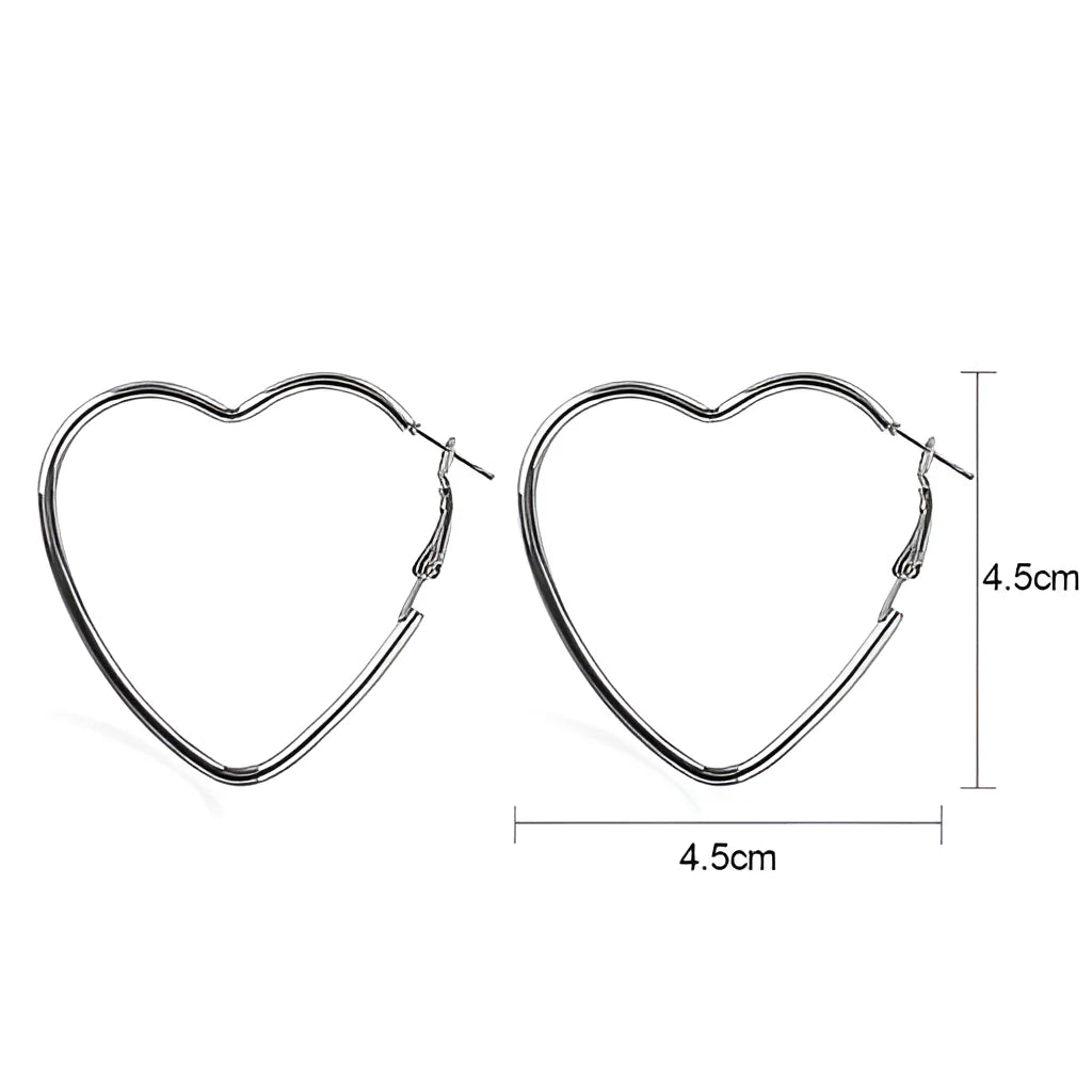 Gold Herz Armreif - Elegantes herzförmiges Perlenarmband für Damen