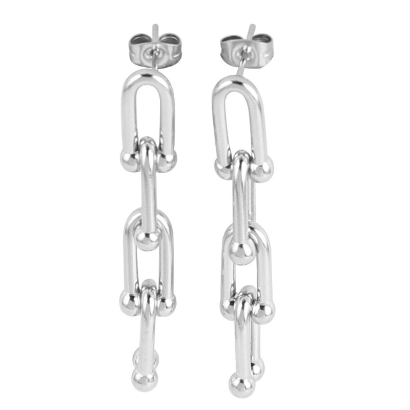 Trendiger, dicker U-förmiger Kettenschmuck für Damen