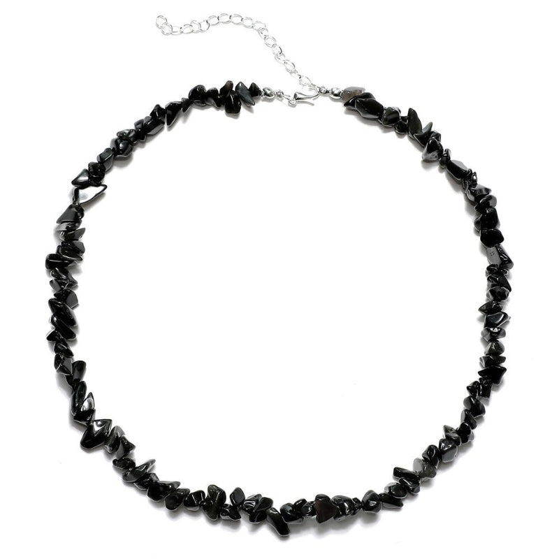 Böhmischer Stil Naturstein Perlen Choker Halsketten und Armbänder Schmuck