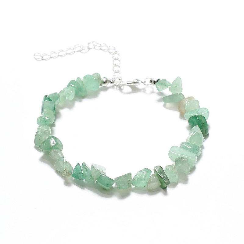 Böhmischer Stil Naturstein Perlen Choker Halsketten und Armbänder Schmuck